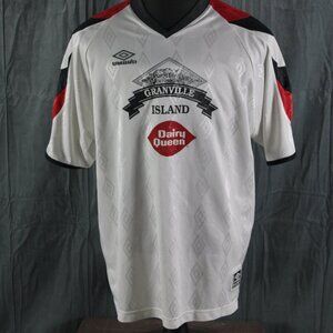 Local Soccer Jersey (VTG) - Granville Island Dairy Queen Umbro - Men's XL
